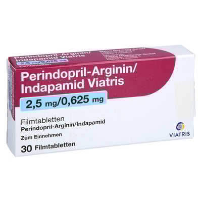 Perindopril-Arginin/Indapamid Viatris 2,5 mg/0,625 mg