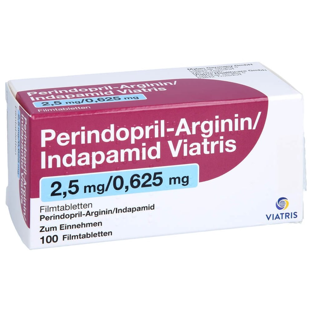 Perindopril-Arginin/Indapamid Viatris 2,5 mg/0,625 mg