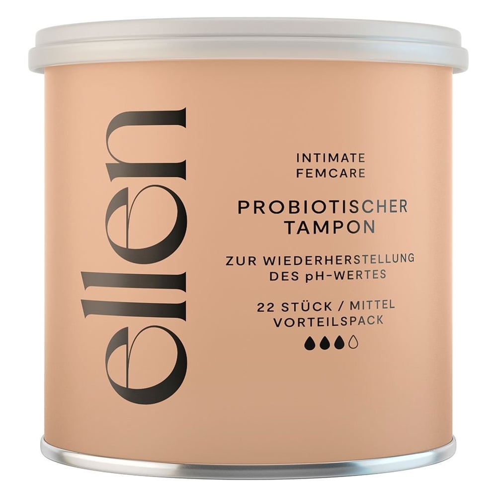 Ellen probiotischer Tampon mittel Eco