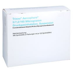 Trixeo Aerosphere 5/7.2/160ug Druckgasinh.120ED