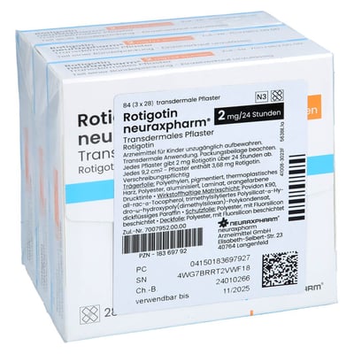 Rotigotin neuraxpharm 2 mg/24h
