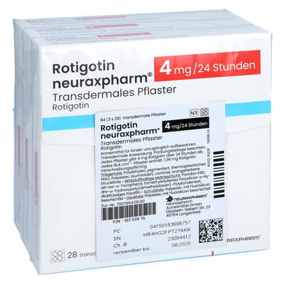 Rotigotin neuraxpharm 4 mg/24h