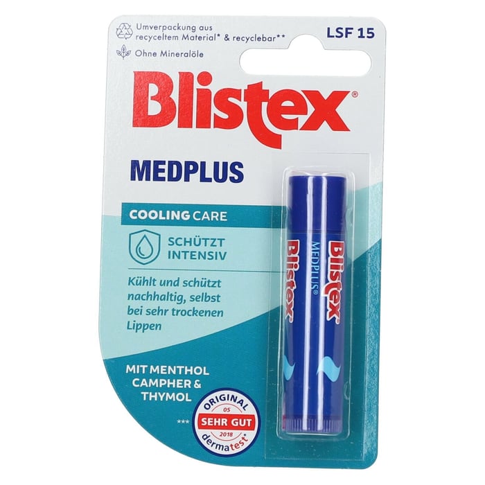 Blistex MedPlus Stick ohne Mineralöl Produktbild 1