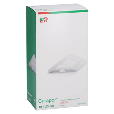 Curapor Wundverband steril chirurgisch 10x20 cm