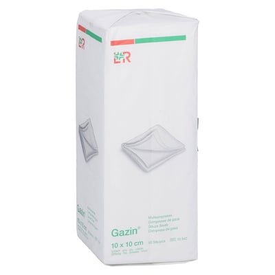 Gazin Mullkomp.10x10 cm unsteril 32fach Op Avitamed