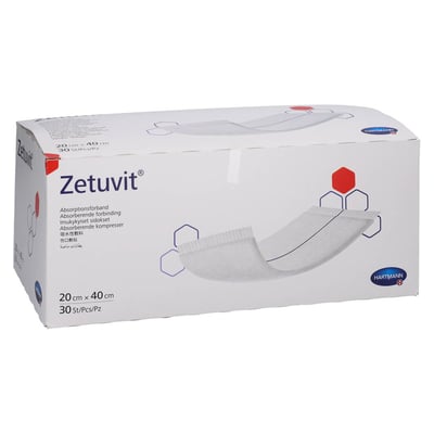 Zetuvit Saugkompressen unsteril 20x40 cm Avitamed