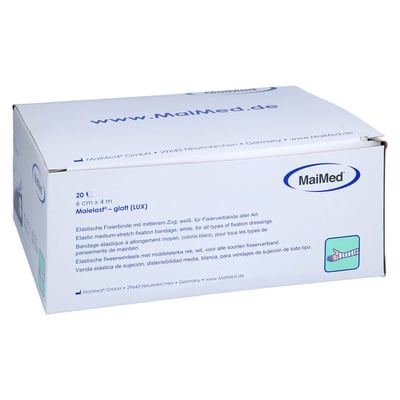 Elastische Fixierbinde 6cm x 4m in Cellophan