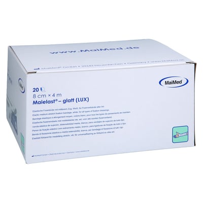 Elastische Fixierbinde 8 cm x 4m in Cellophan Produktbild 1