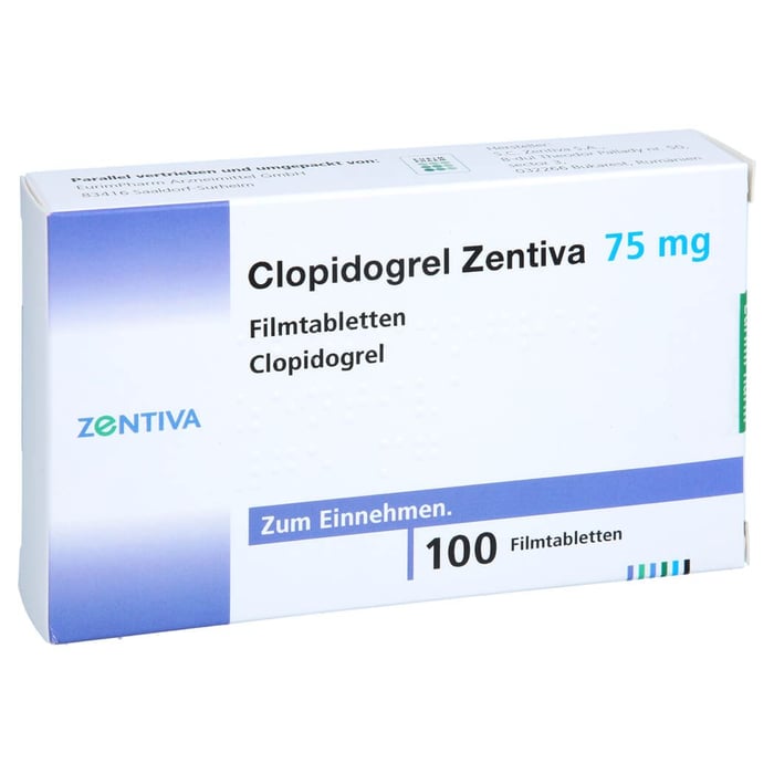 Clopidogrel Zentiva 75mg