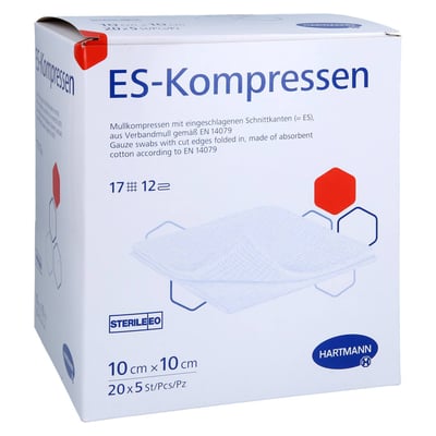 ES-Kompressen steril 10x10 cm 12fach