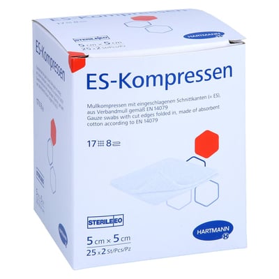 ES-Kompressen steril 5x5 cm 8fach