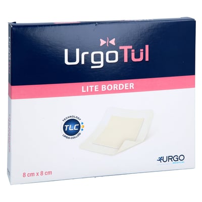 Urgotül Lite Border 8x8 cm Verband