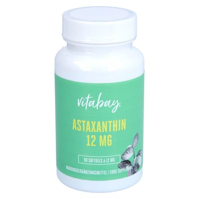 Astaxanthin 12 mg mikroverkapselt (vegan)