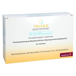 Trixeo Aerosphere 5/7.2/160ug Druckgasinh.120ED