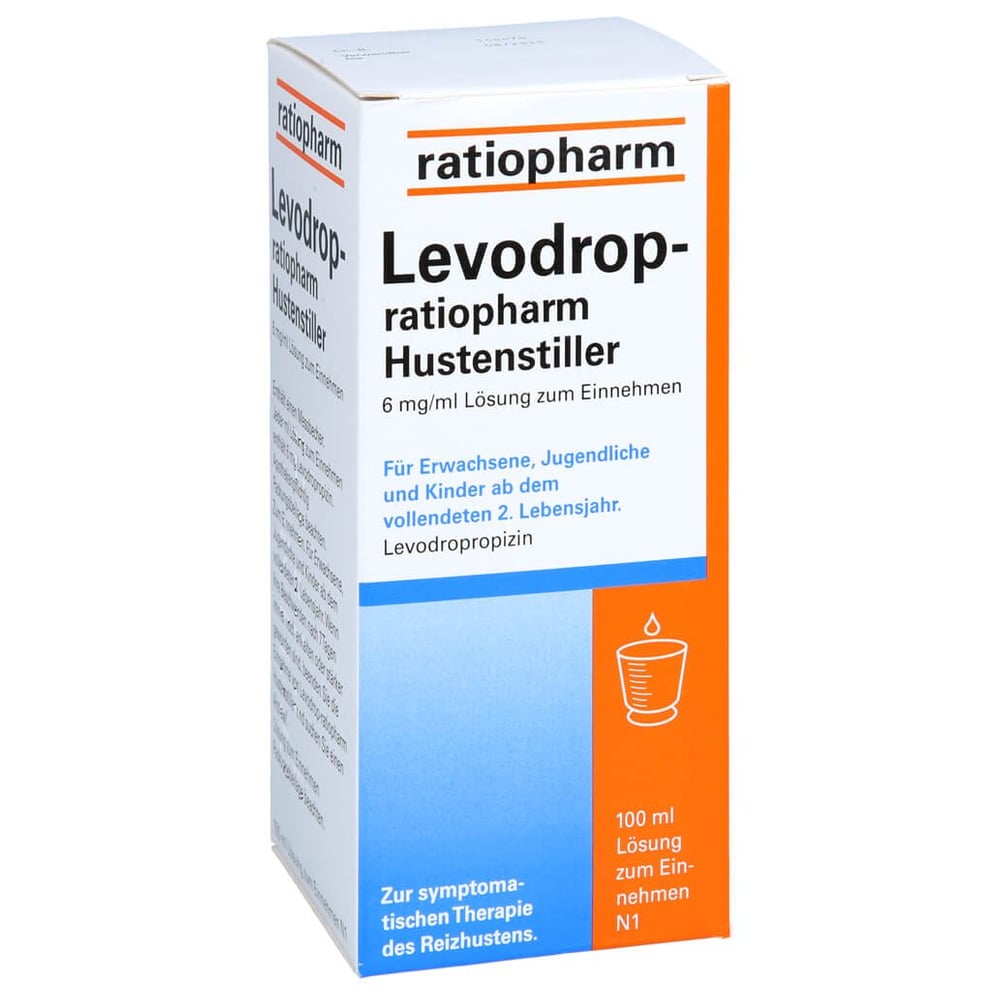Levodrop-ratiopharm Hustenstiller 6mg/ml