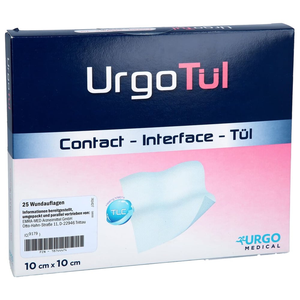 Urgotül 10x10 cm Wundgaze