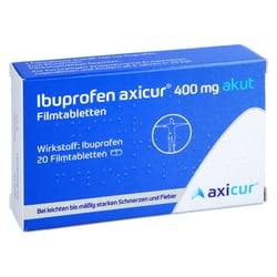 Ibuprofen axicur 400 mg akut