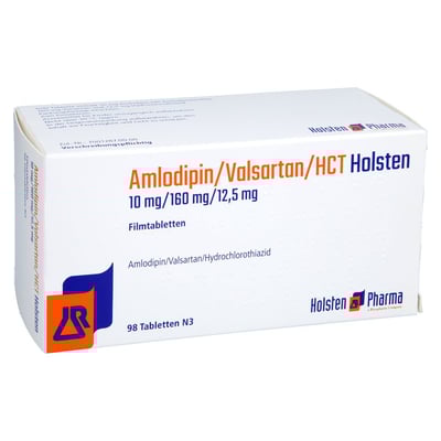 Amlodipin/Valsartan/HCT Holsten 10 mg/160 mg/12,5 mg