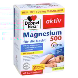 Doppelherz Magnesium 500 für die Nacht