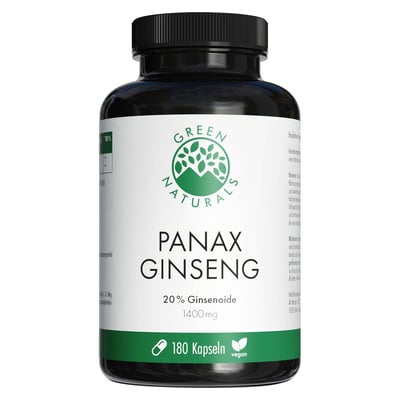 Green Naturals Panaxginsen Produktbild 1