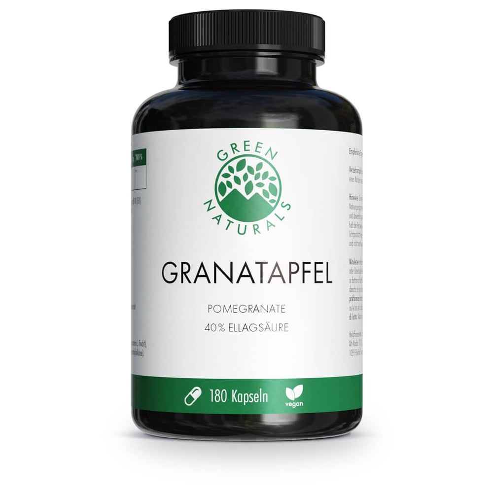 Green Naturals Granatapfel+40% Ellagsäure Kapseln