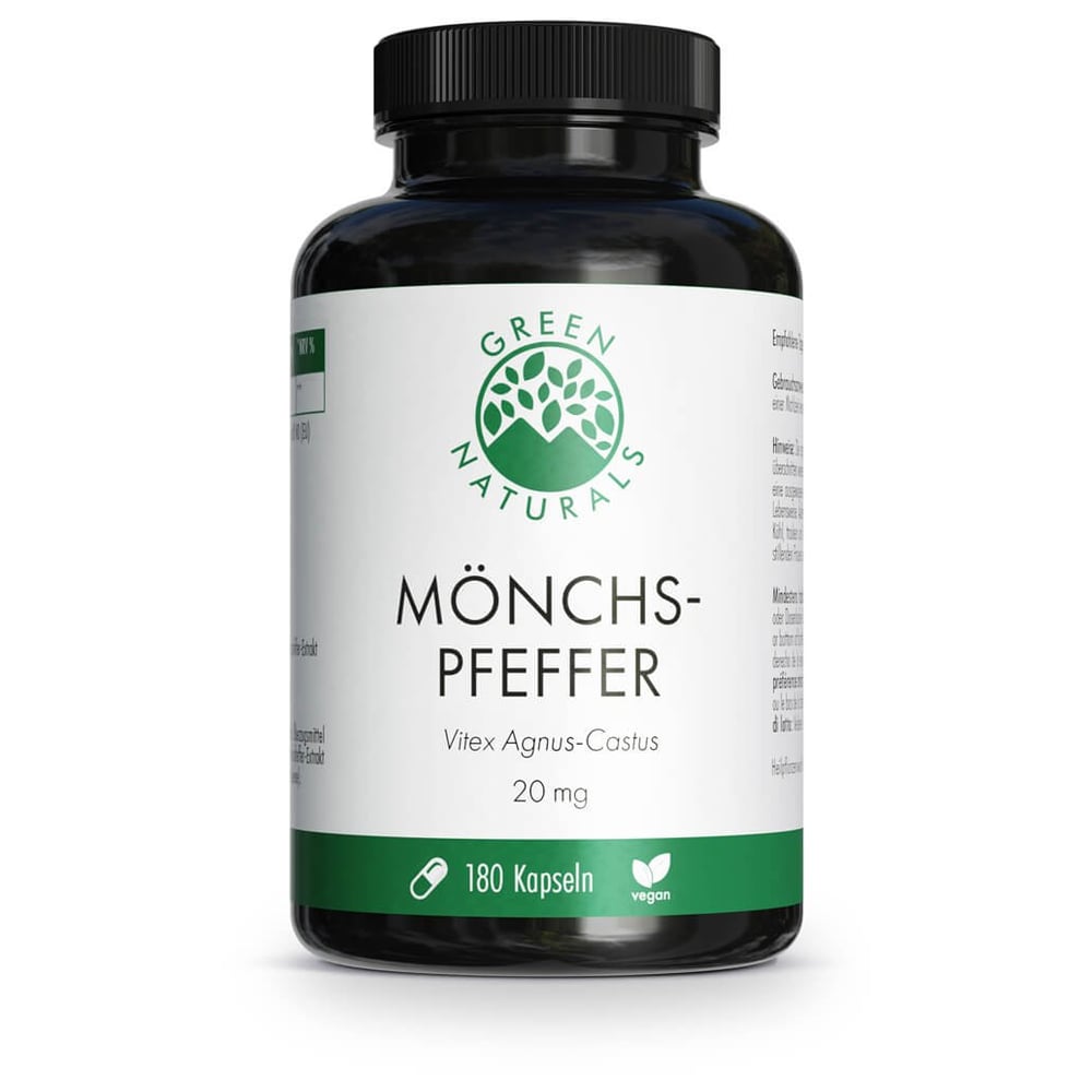 Green Naturals M nchspfeffer 20mg hochdosiert Kps.