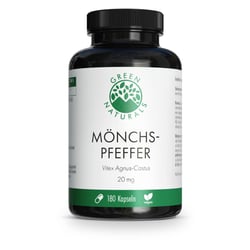 Green Naturals Mönchspfeffer 20mg hochdosiert Kapseln