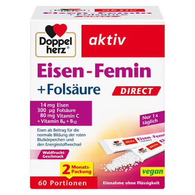 Doppelherz Eisen-Femin direct Produktbild 1