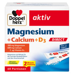 Doppelherz Magnesium + Calcium + D3 direct