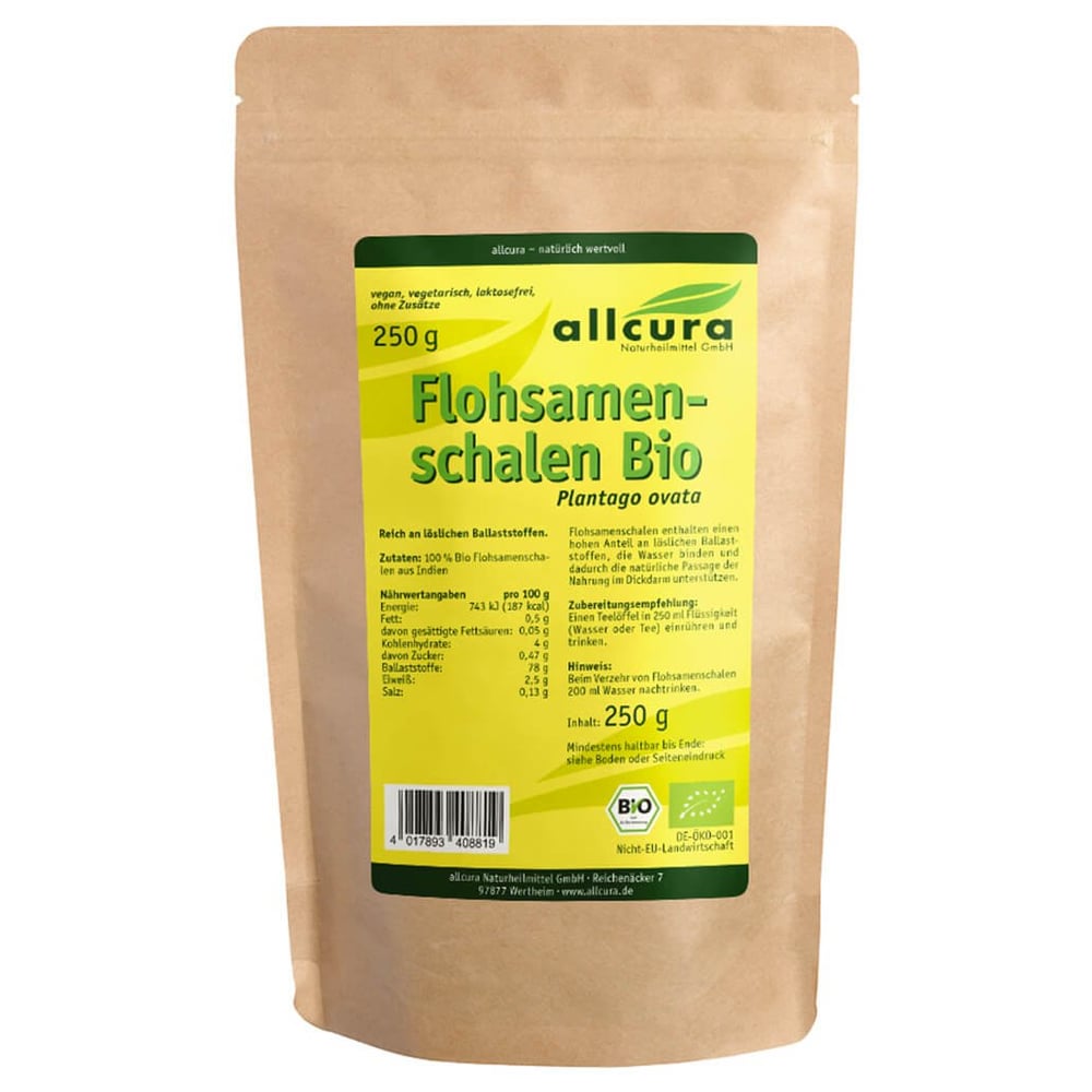 Flohsamenschalen Bio
