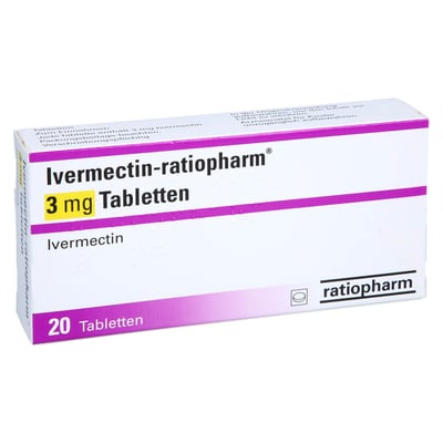 Ivermectin-ratiopharm 3 mg Tabletten