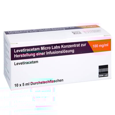 Levetiracetam Micro Labs 100 mg/ml KonH.InL.