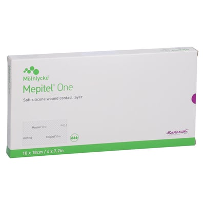 Mepitel One 10x18 cm Silikon Netzverband Crosp Medical