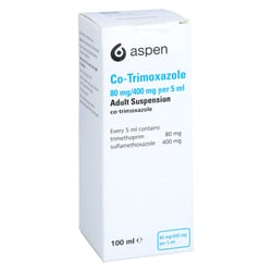 Co-Trimoxazole 80 mg/400 mg per 5 ml Adult Susp.UK