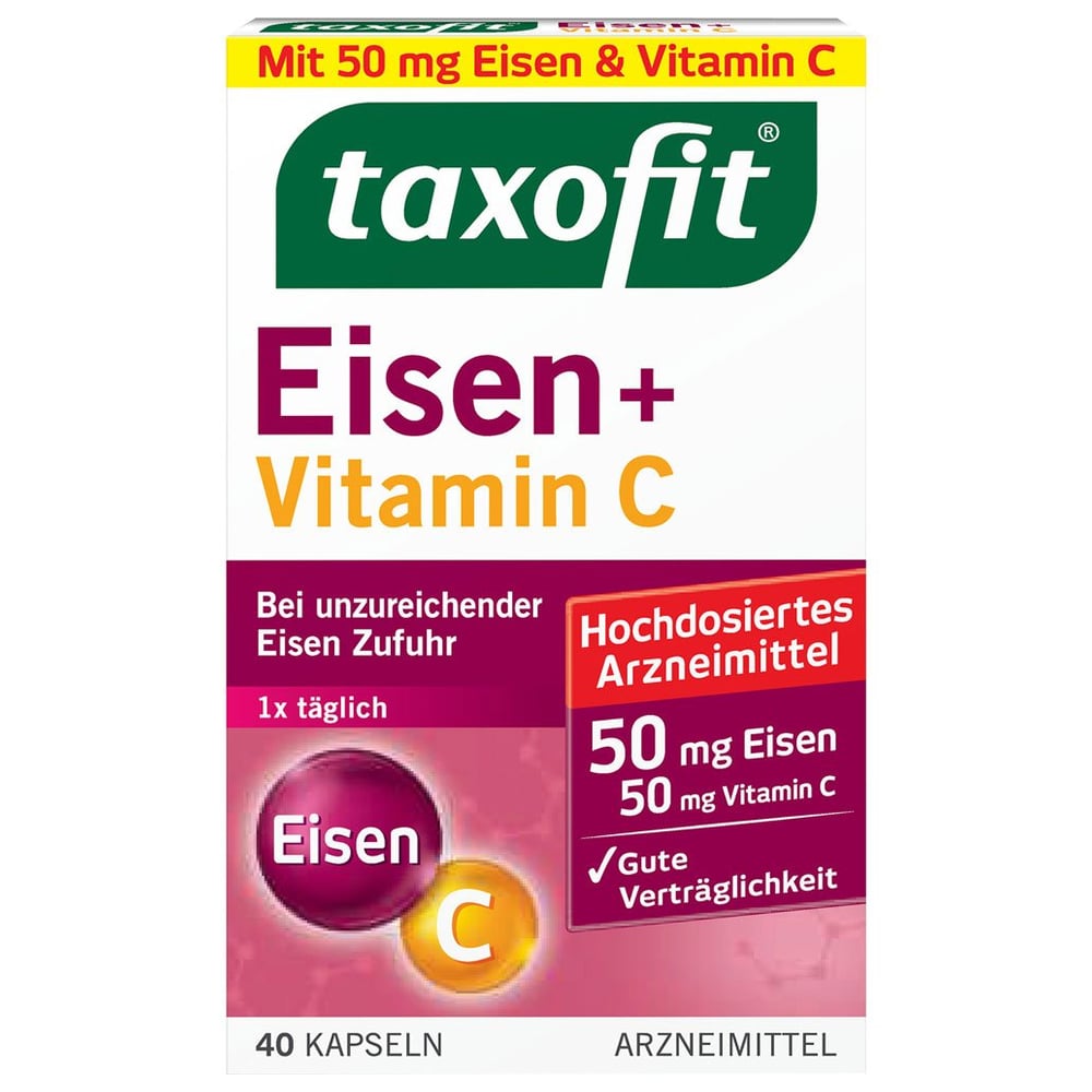 Taxofit Eisen+Vitamin C