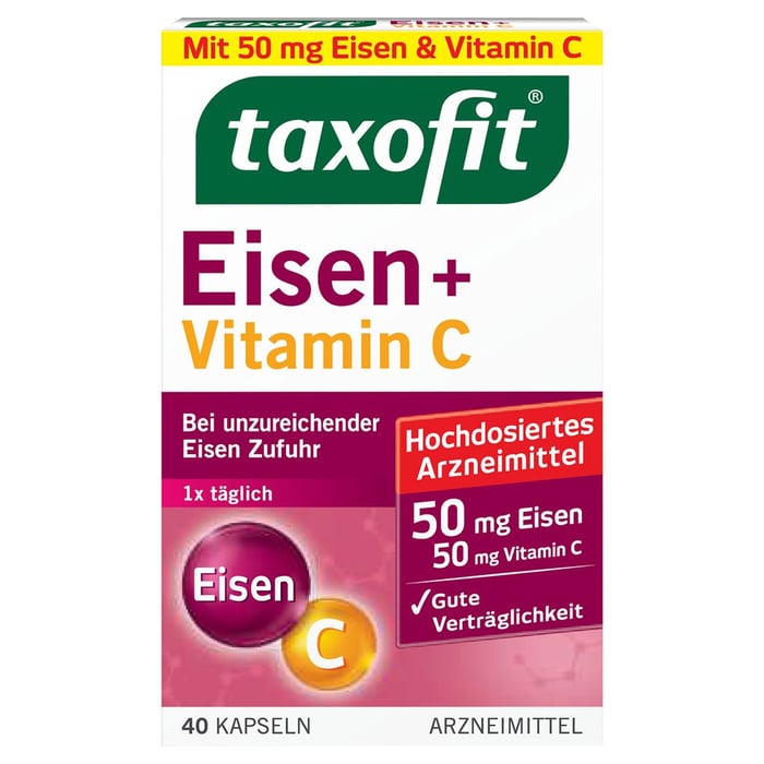 Taxofit Eisen+Vitamin C
