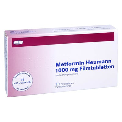 Metformin Heumann 1000 mg