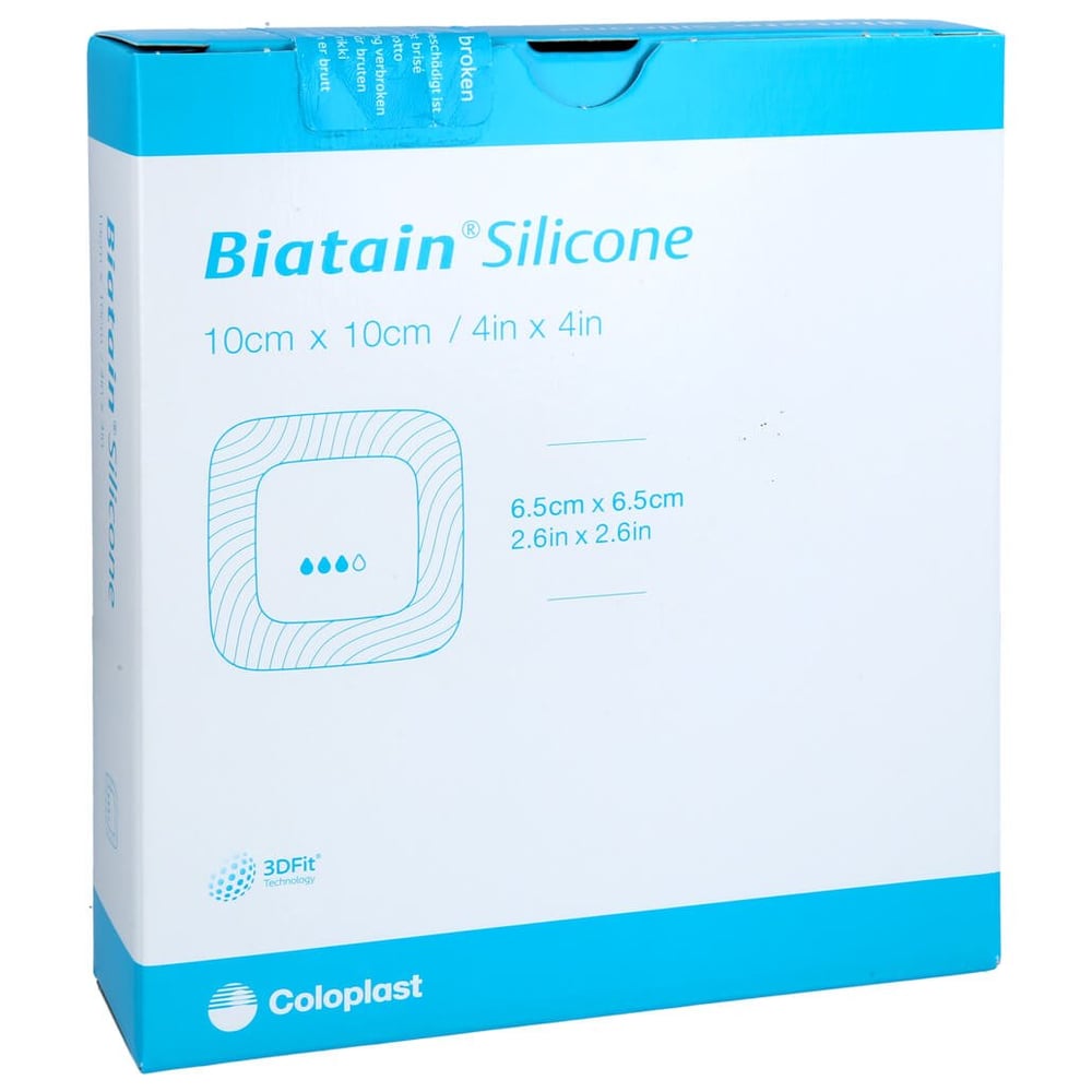 Biatain Silicone Schaumverband 10x10 cm CC Pharma