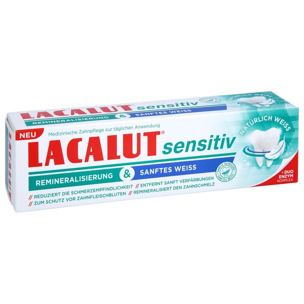 Lacalut sensitiv Remineralisierung & Sanftes Weiss