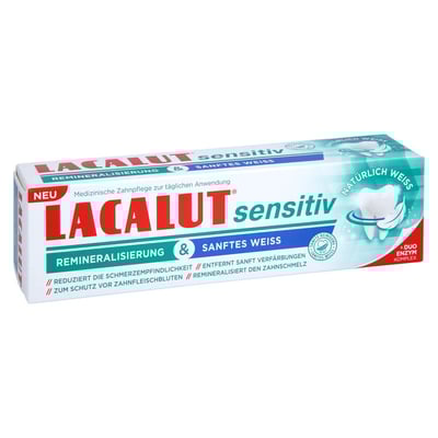 Lacalut sensitiv Remineralisierung & Sanftes Weiss