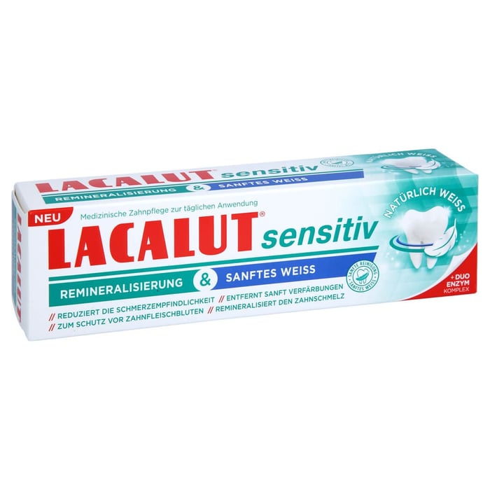 Lacalut sensitiv Remineralisierung & Sanftes Weiss