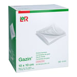 Gazin Mullkompresse 10x10 cm steril 8fach Eurimpharm Produktbild 1