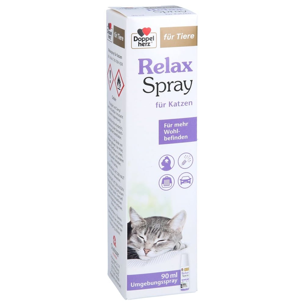 Doppelherz für Tiere Relaxspray für Katzen
