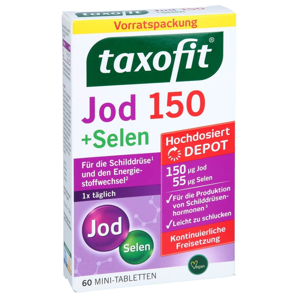 Taxofit Jod 150 + Selen