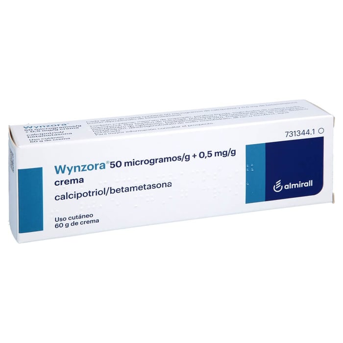 Wynzora 50 Mikrogramm/g + 0.5 mg/g Creme