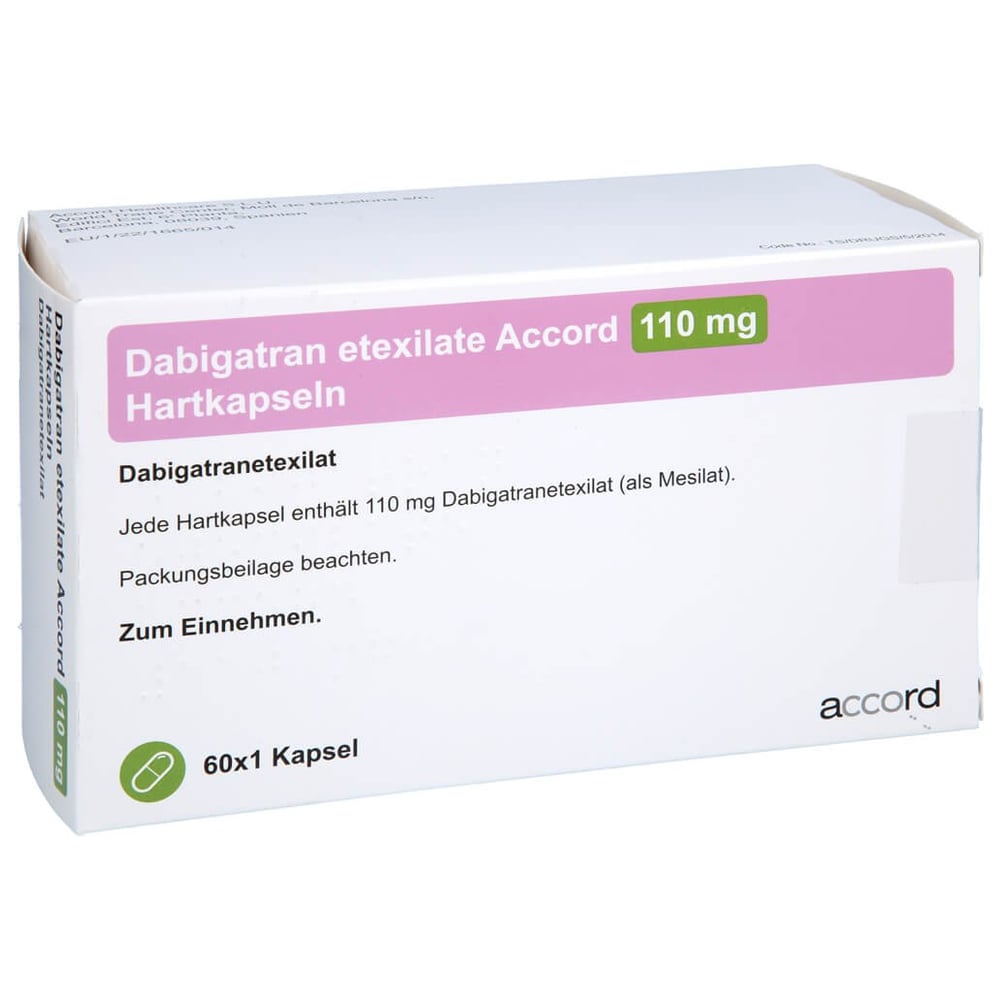 Dabigatran etexilate Accord 110 mg