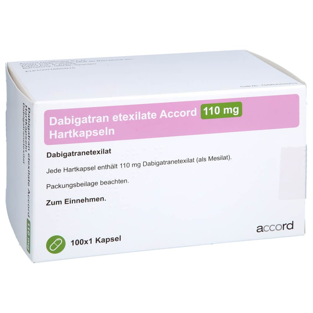 Dabigatran etexilate Accord 110 mg
