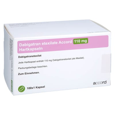 Dabigatran etexilate Accord 110 mg