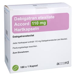 Dabigatran etexilate Accord 110 mg