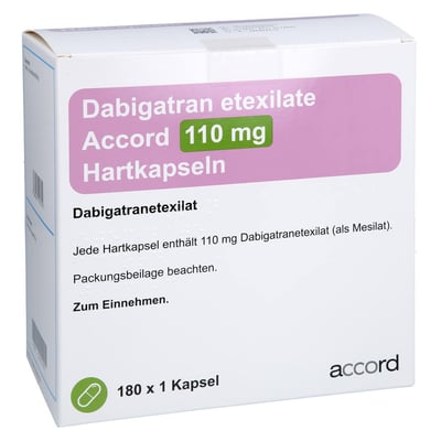 Dabigatran etexilate Accord 110 mg